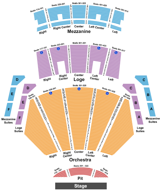 Microsoft Theater Metallica Seating Chart